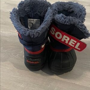 Sorel Kids' Boots - Black and Navy